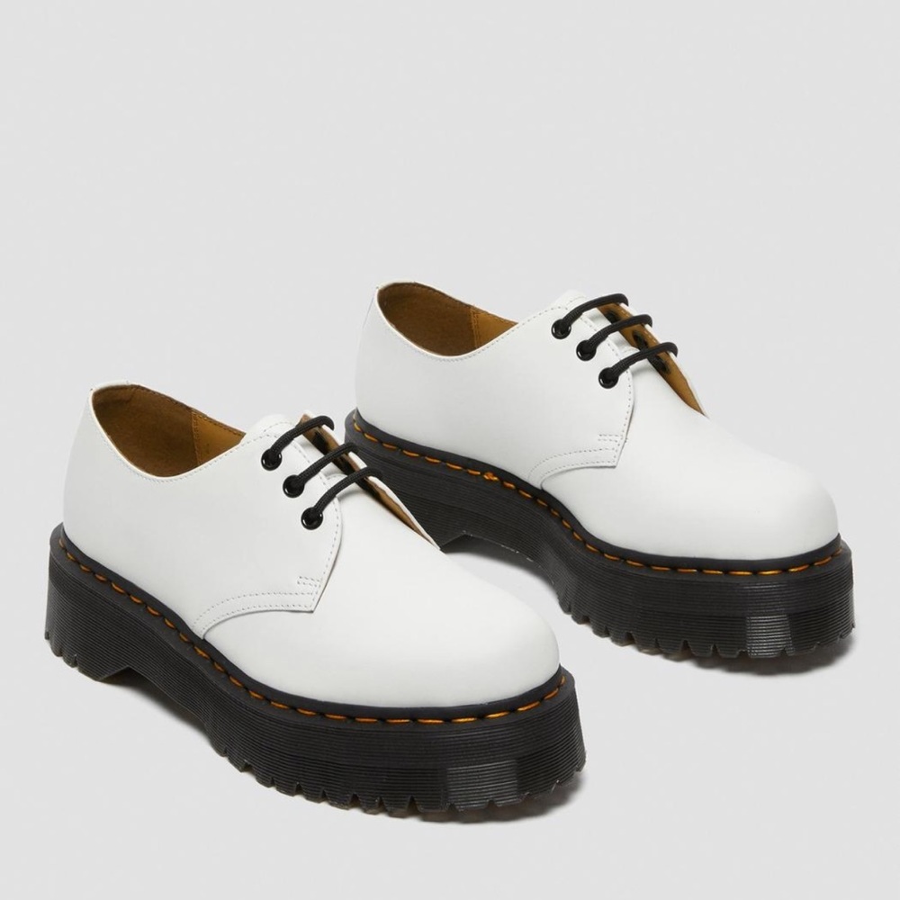 ISO: 1461 SMOOTH LEATHER PLATFORM SHOES